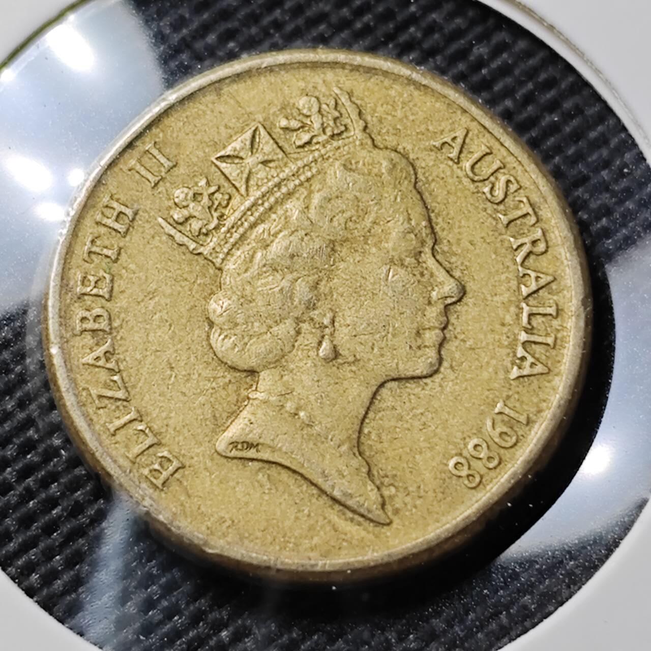 KK钱币收藏小铺  第394期  2月预留时间 周末发货  澳大利亚2元