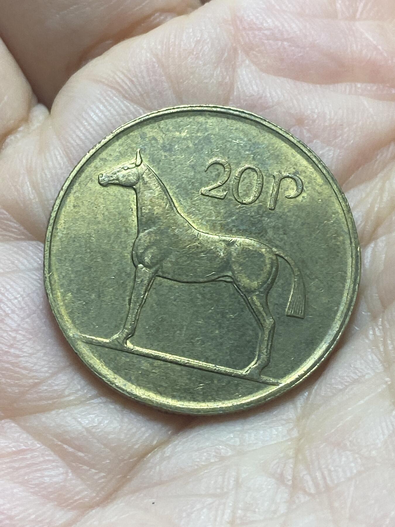 2026年第二十场(总第一百八十九场）外国好品散币场(免佣金) 爱尔兰🇮🇪1986年20便士(共和国时期第二套)