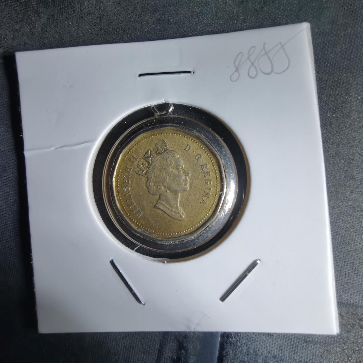 沼泽如烟--第988场 加拿大1990年一分代币