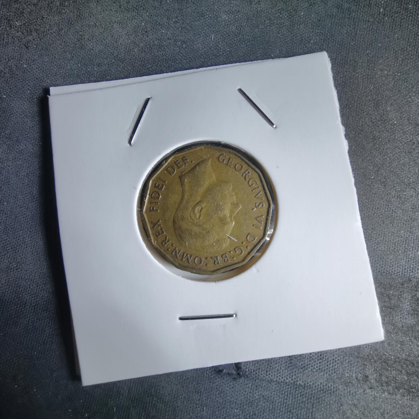 沼泽如烟--第988场 英国1952年3便士