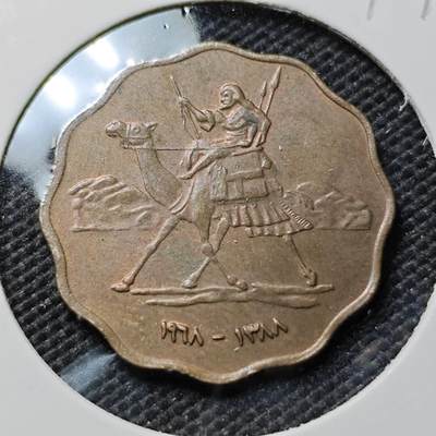 KK钱币收藏小铺  第394期  2月预留时间 周末发货 - 苏丹5米利姆 铜币