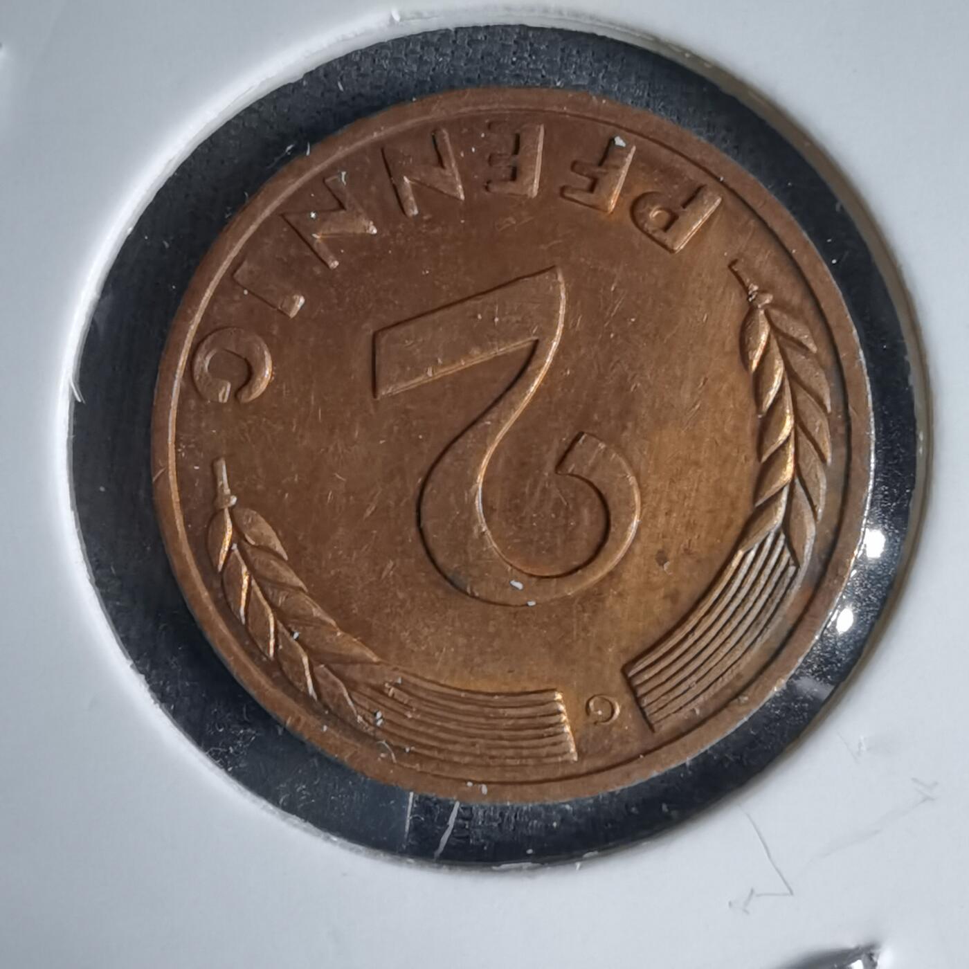 沼泽如烟--第988场 德国1970年2芬尼