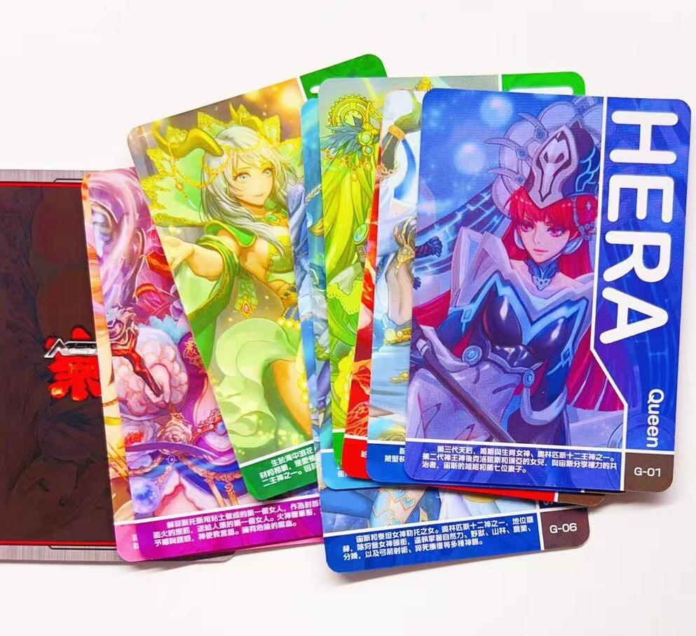 卡有江湖粉丝专场第八期（持续收拍，送拍联系我哦） 江东出品 女神圣战粗闪卡 套卡9张＋UR卡一张 自制卡