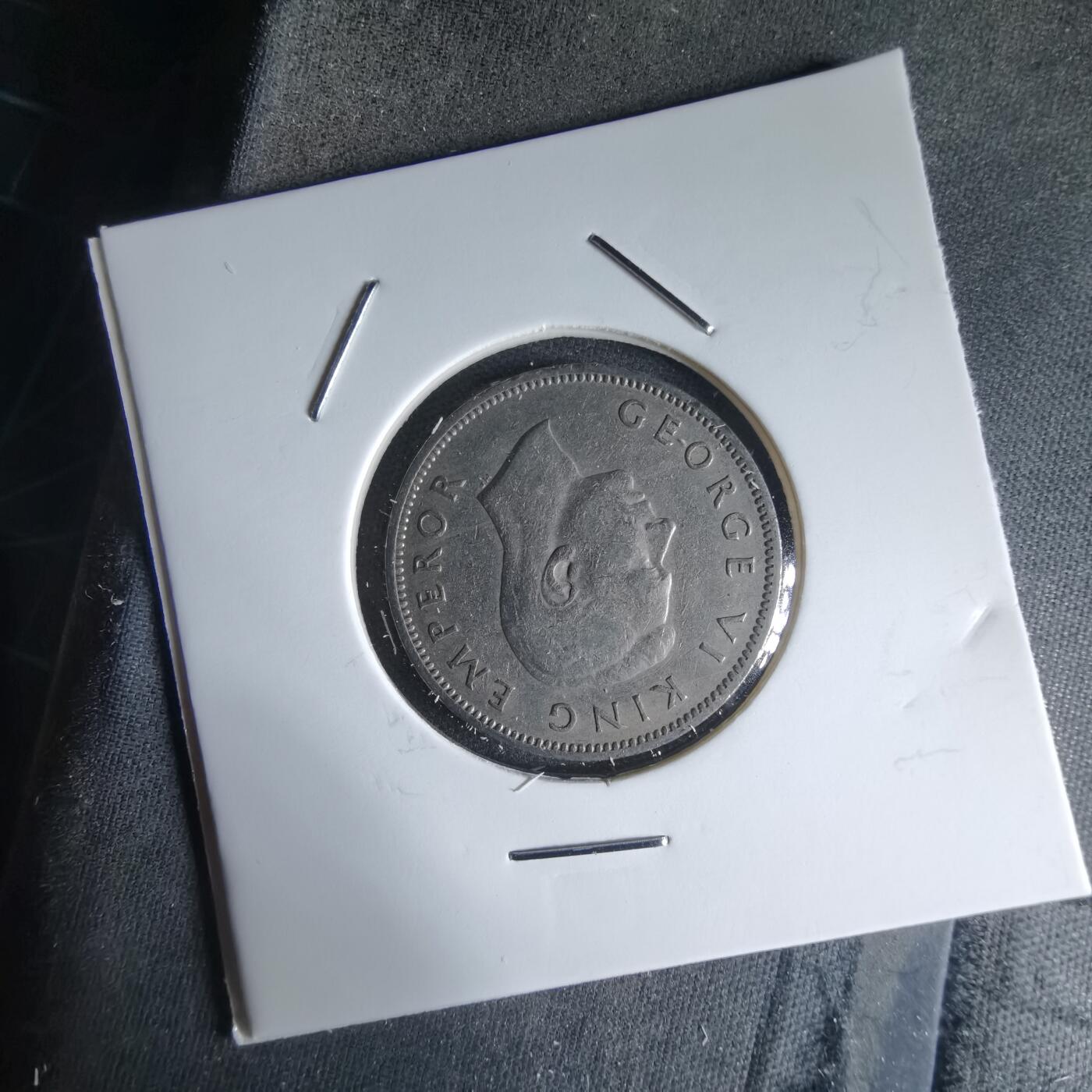 沼泽如烟--第988场 新西兰1947年1先令