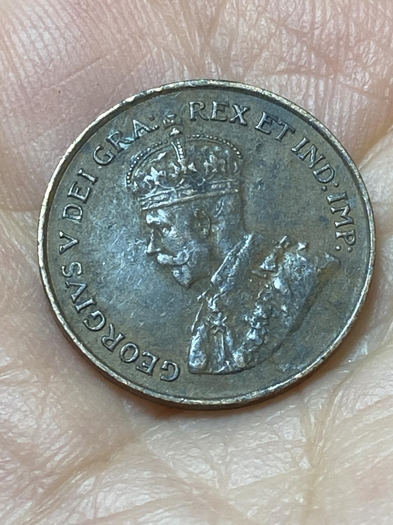 2026年第二十场(总第一百八十九场）外国好品散币场(免佣金) 加拿大🇨🇦1920年1分(乔治五世第三版首发年)