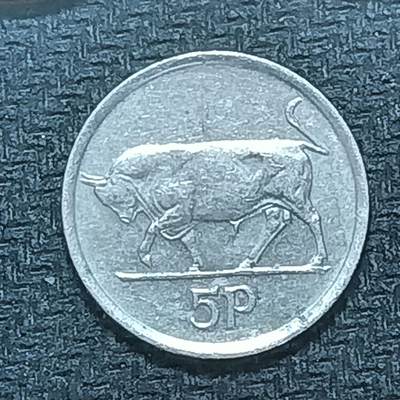 逸泉钱币2026B第十场世界钱币纪念币专场B1231-1615 - 1283爱尔兰5便士