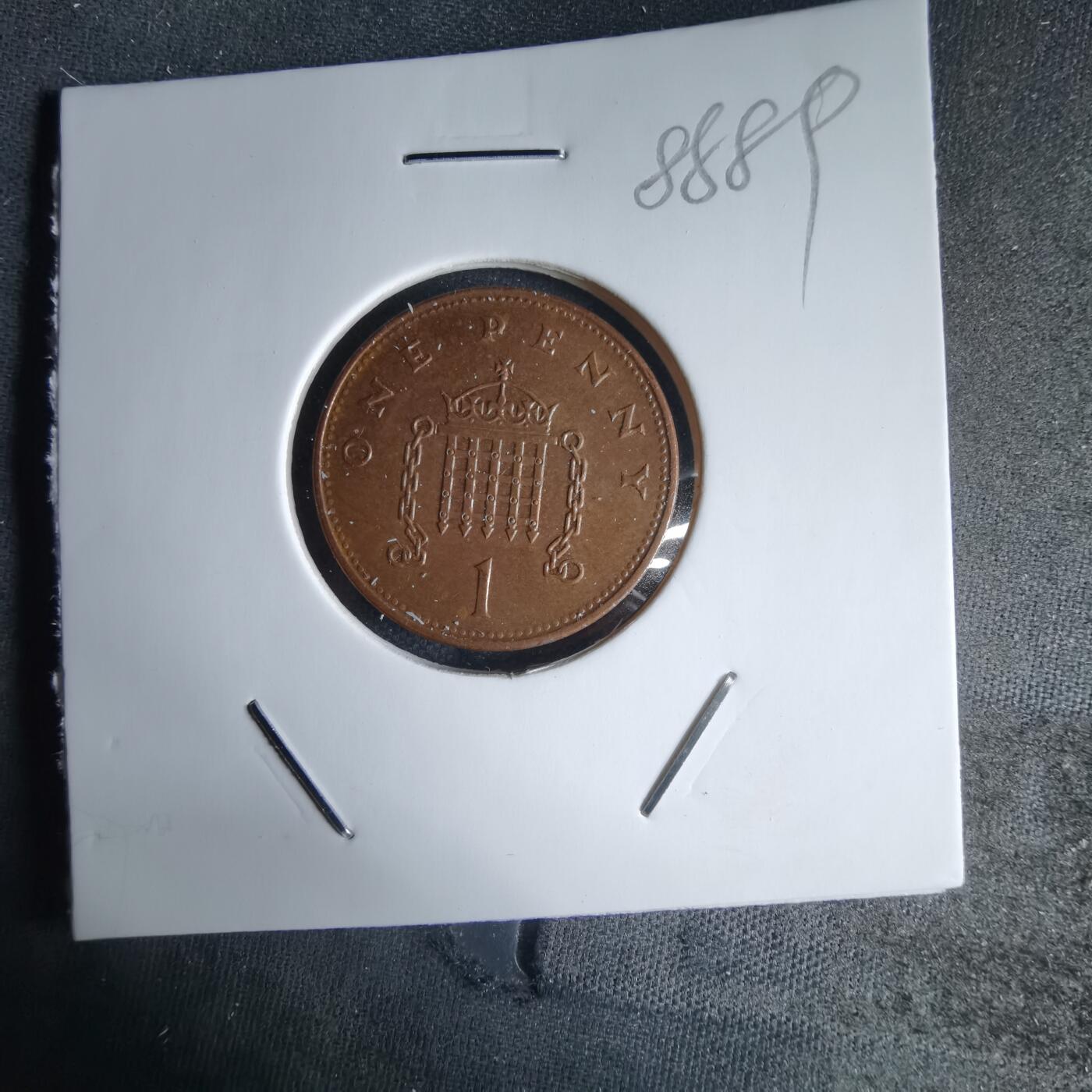 沼泽如烟--第988场 英国1994年1便士