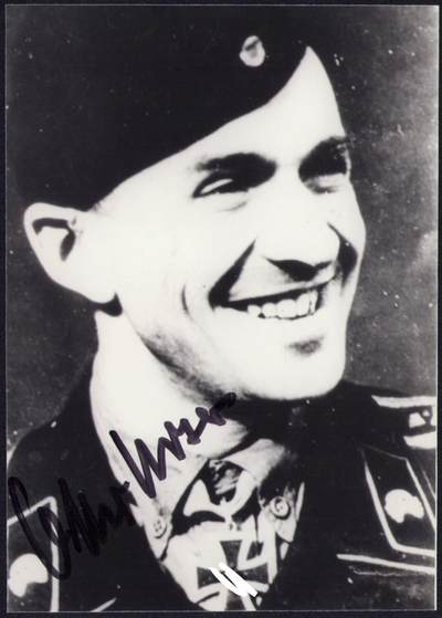 小驴勋章奖章收藏4月18日周六晚六点拍卖（珍爱和平，收藏战争，铭记历史，勿忘国耻，忠党爱国。有偿代拍，送拍规则在简介最后，参拍须阅读规则后再参拍，关系到运费包装发货时效真假辨别等关键信息，拍卖时不再发原图，看大图店主微信码在拍卖店铺介绍里或者找我要） 统帅堂豹营Oskar Moser战后双面亲签