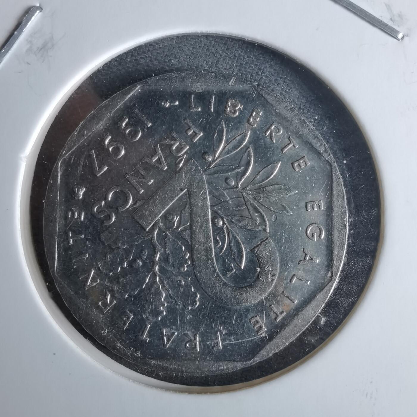 沼泽如烟--第989场 法国1997年2法郎