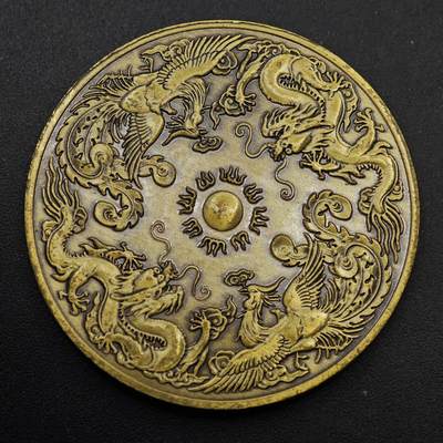 【淘币小摊】实时拍第八百六十七拍   小银币散币场    年前最后一周之前预留8号9号全部发出请更换最新收货地址不方便收货的请勿参拍或者顺丰到付 - 龙凤纪念章38mm