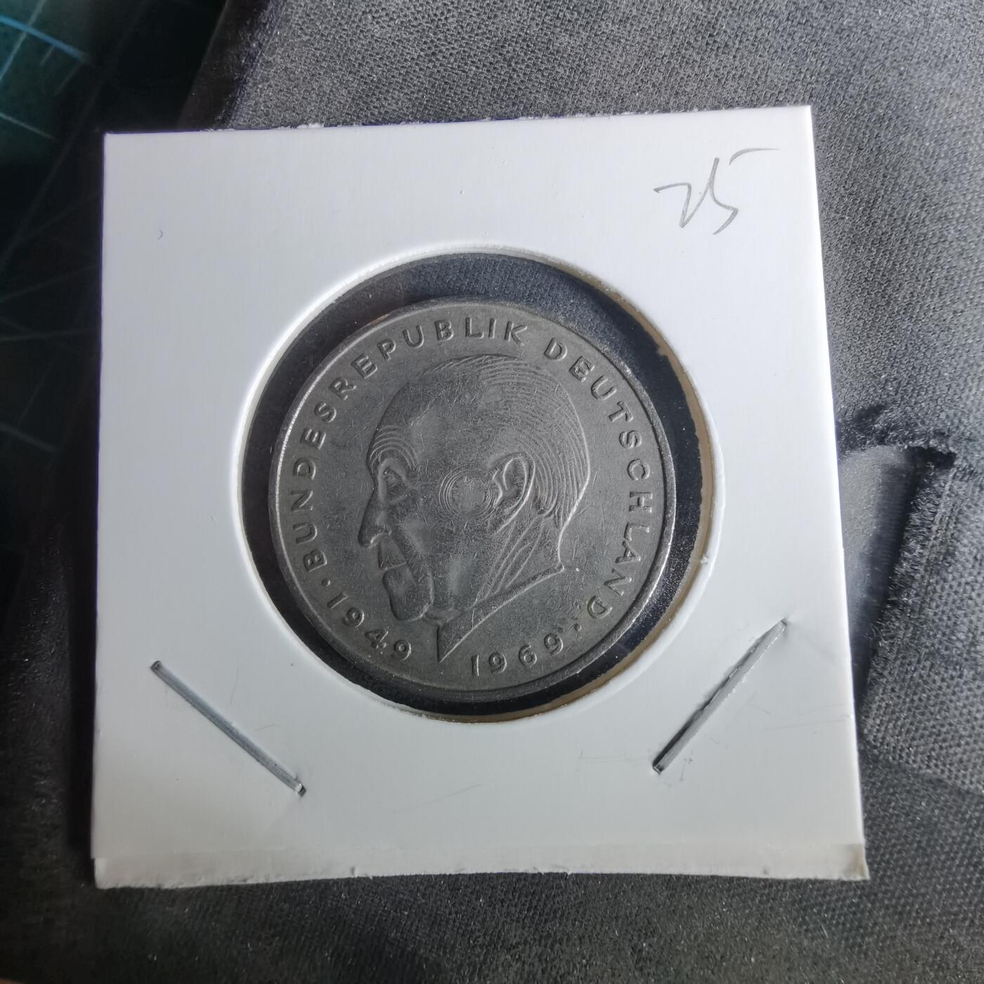 沼泽如烟--第989场 德国1972年2马克