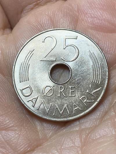 2026年第二十场(总第一百八十九场）外国好品散币场(免佣金) - 丹麦🇩🇰1984年25欧尔(玛格丽特二世第三版，R;B版)