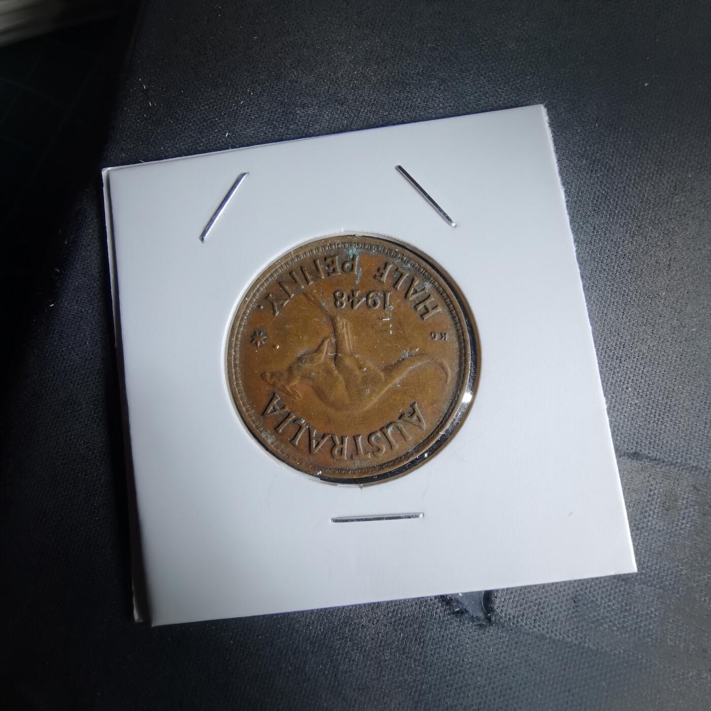 沼泽如烟--第988场 澳大利亚1948年半便士