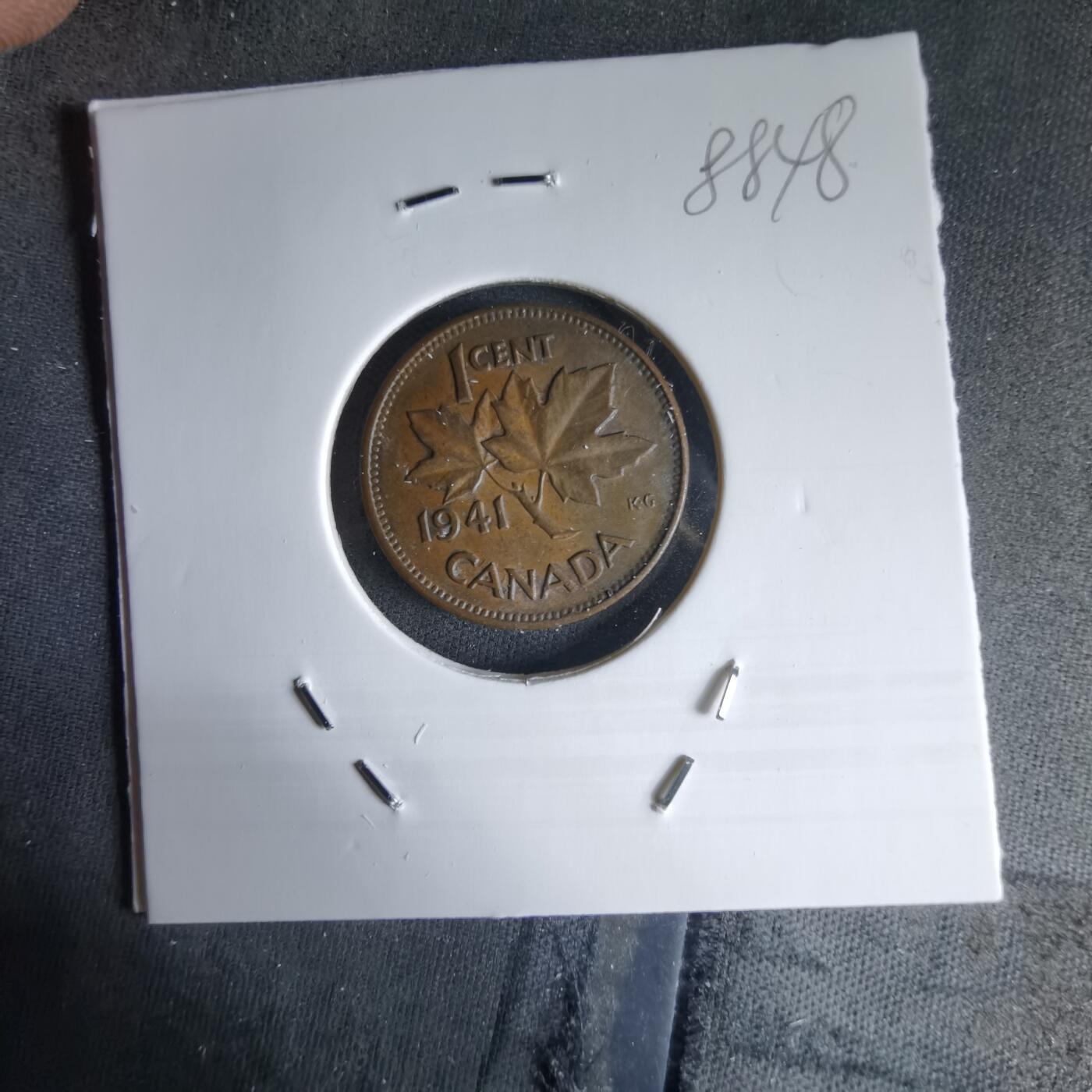 沼泽如烟--第988场 加拿大1941年一分