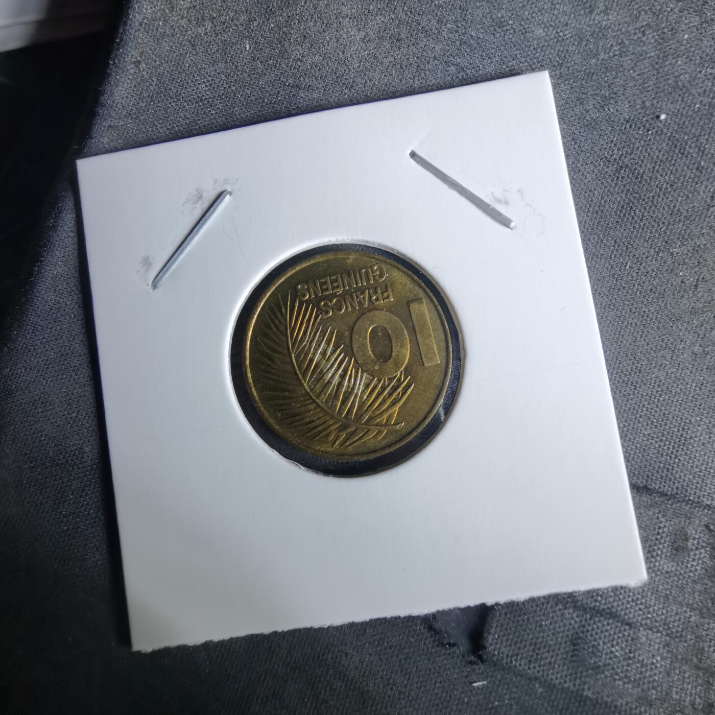 沼泽如烟--第989场 西非1985年10法郎