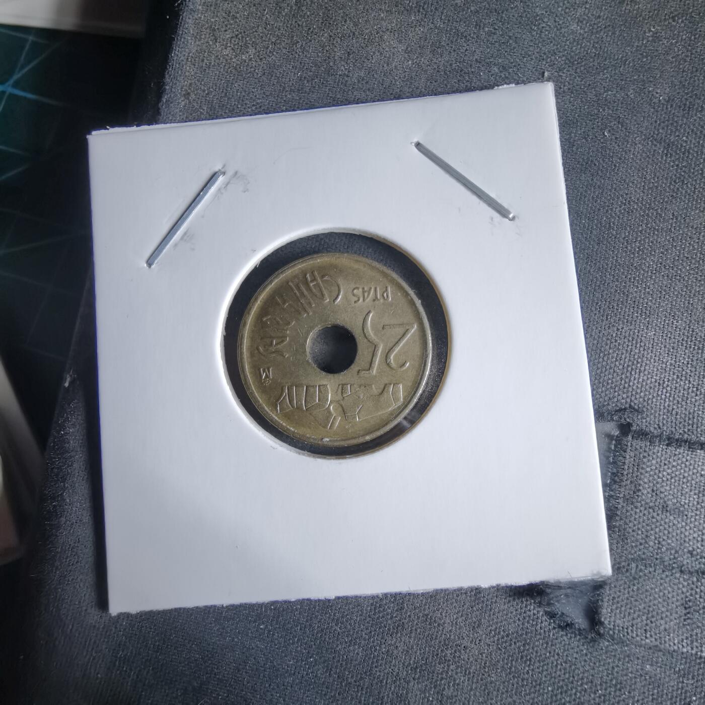 沼泽如烟--第989场 西班牙1994年25比塞塔