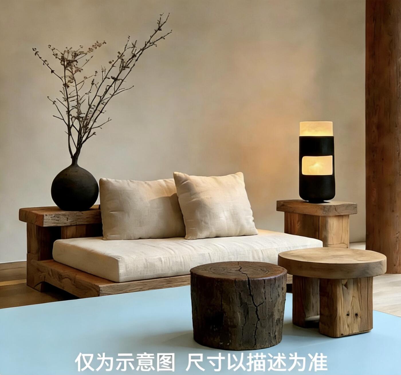 零元拍：满金丝祖母绿级别 阴沉木 金丝楠墩子老料 做凳子 做茶台  满肉满金丝 果香满满 尺寸：23.5/22/23CM。8.5公斤。