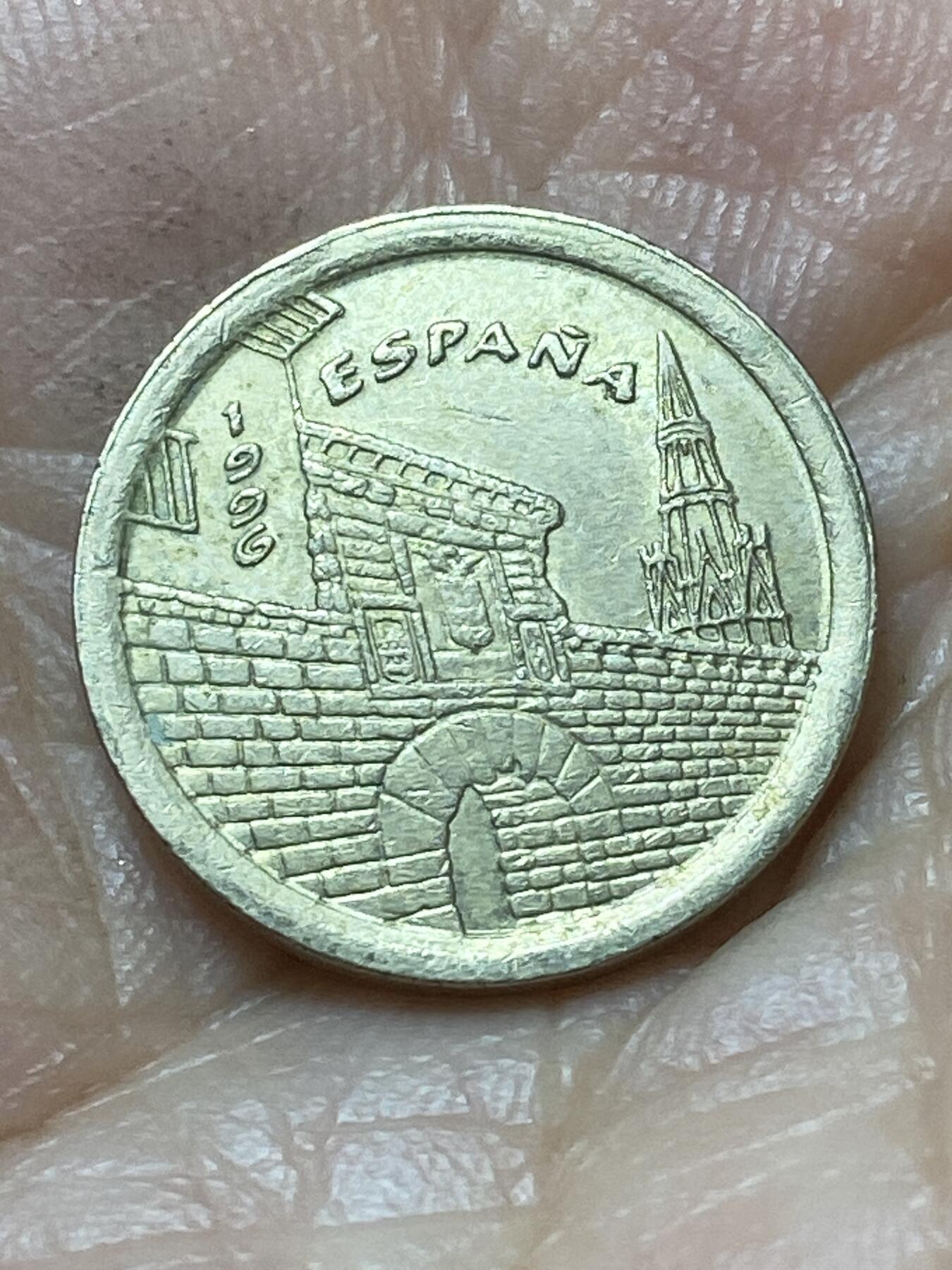 2026年第二十场(总第一百八十九场）外国好品散币场(免佣金) 西班牙🇪🇸1996年5比塞塔(拉里奥哈自治区纪念币)