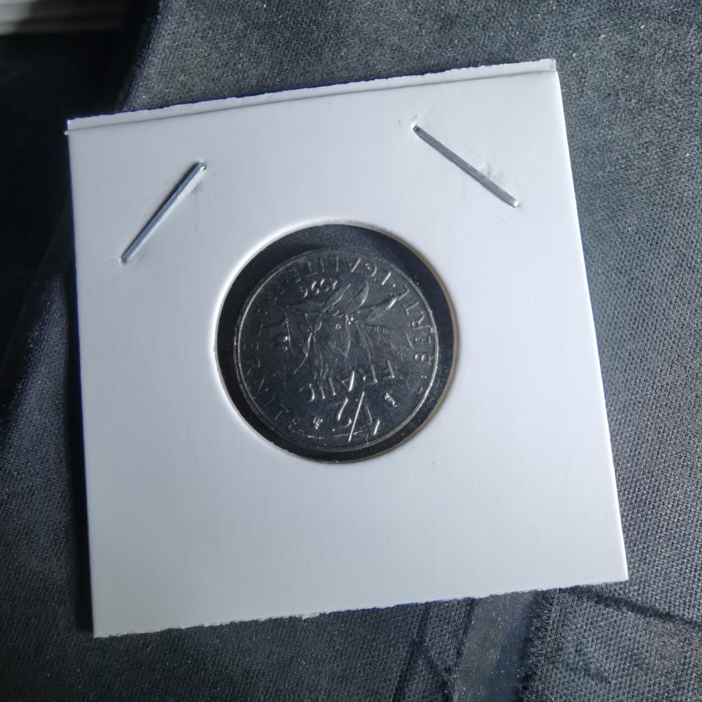 沼泽如烟--第989场 法国1996年半法郎