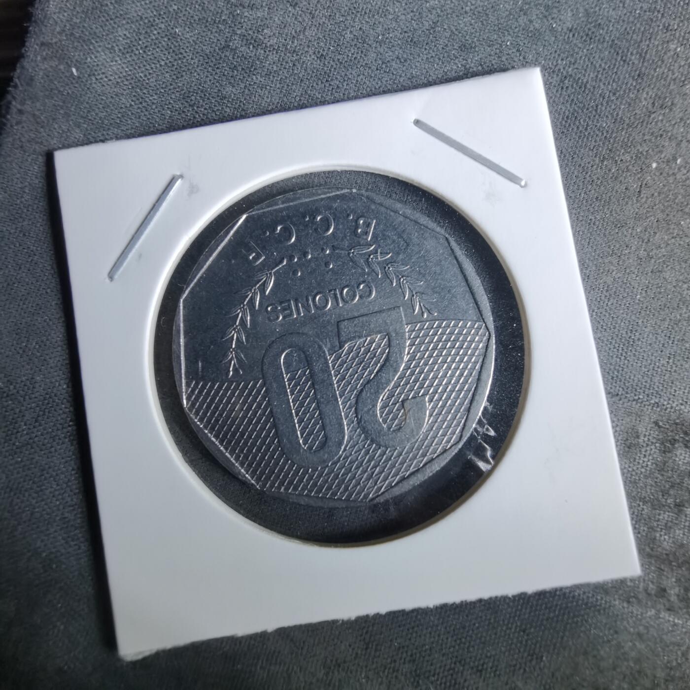 沼泽如烟--第989场 哥斯达黎加1983年20科朗