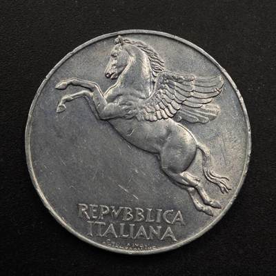 【淘币小摊】实时拍第八百六十七拍   小银币散币场    年前最后一周之前预留8号9号全部发出请更换最新收货地址不方便收货的请勿参拍或者顺丰到付 - 意大利1948年10里拉铝币