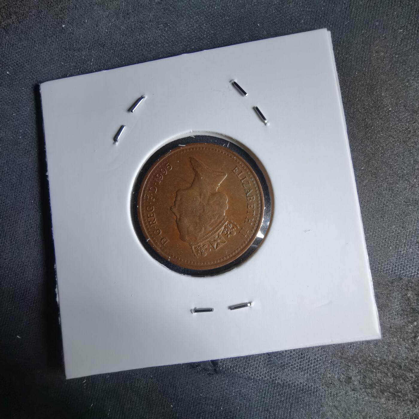 沼泽如烟--第988场 英国1995年1便士