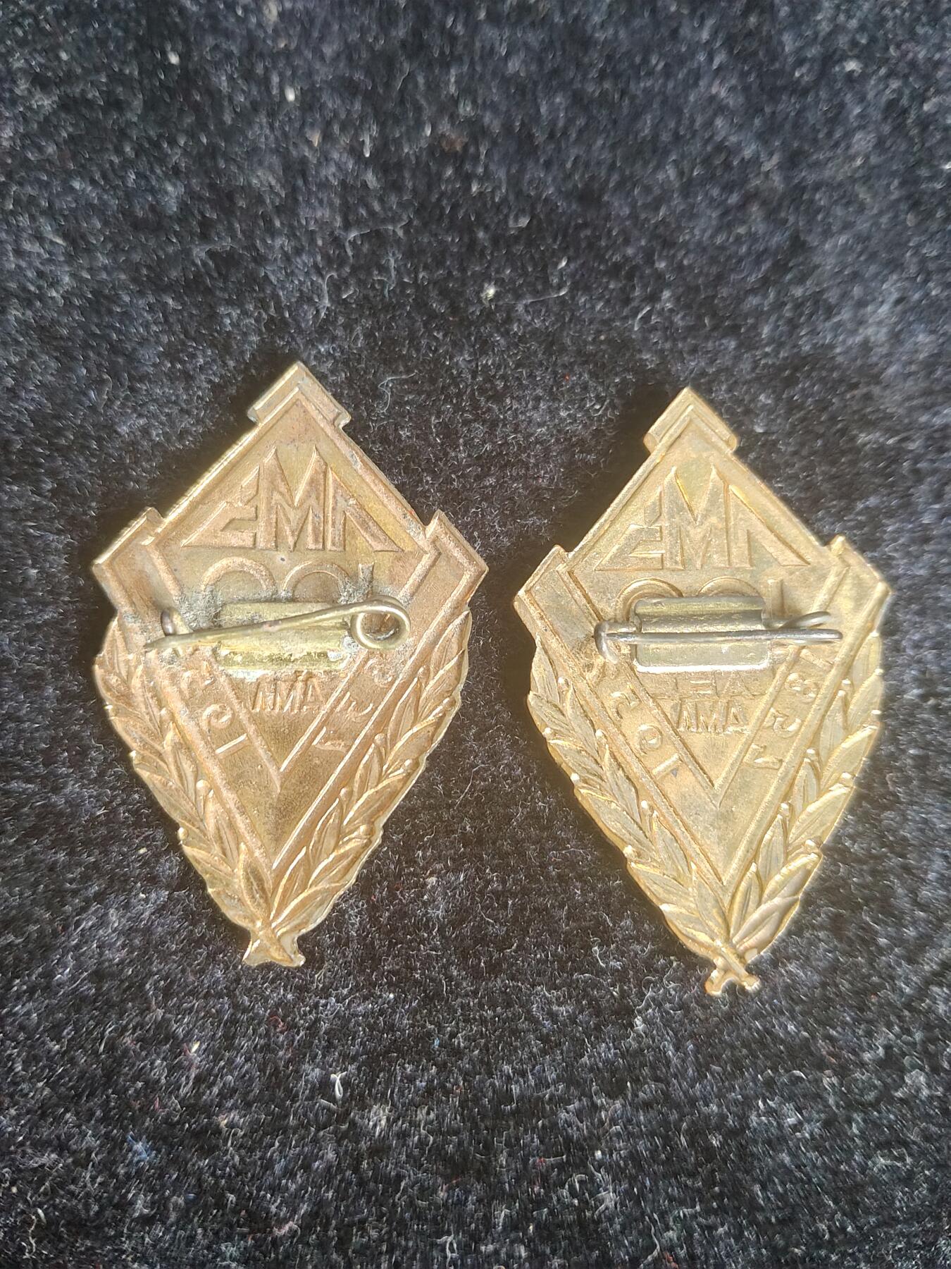 苏联列宁格勒机械制造厂（ЛМЗ）建厂100周年纪念徽章  稀少品种