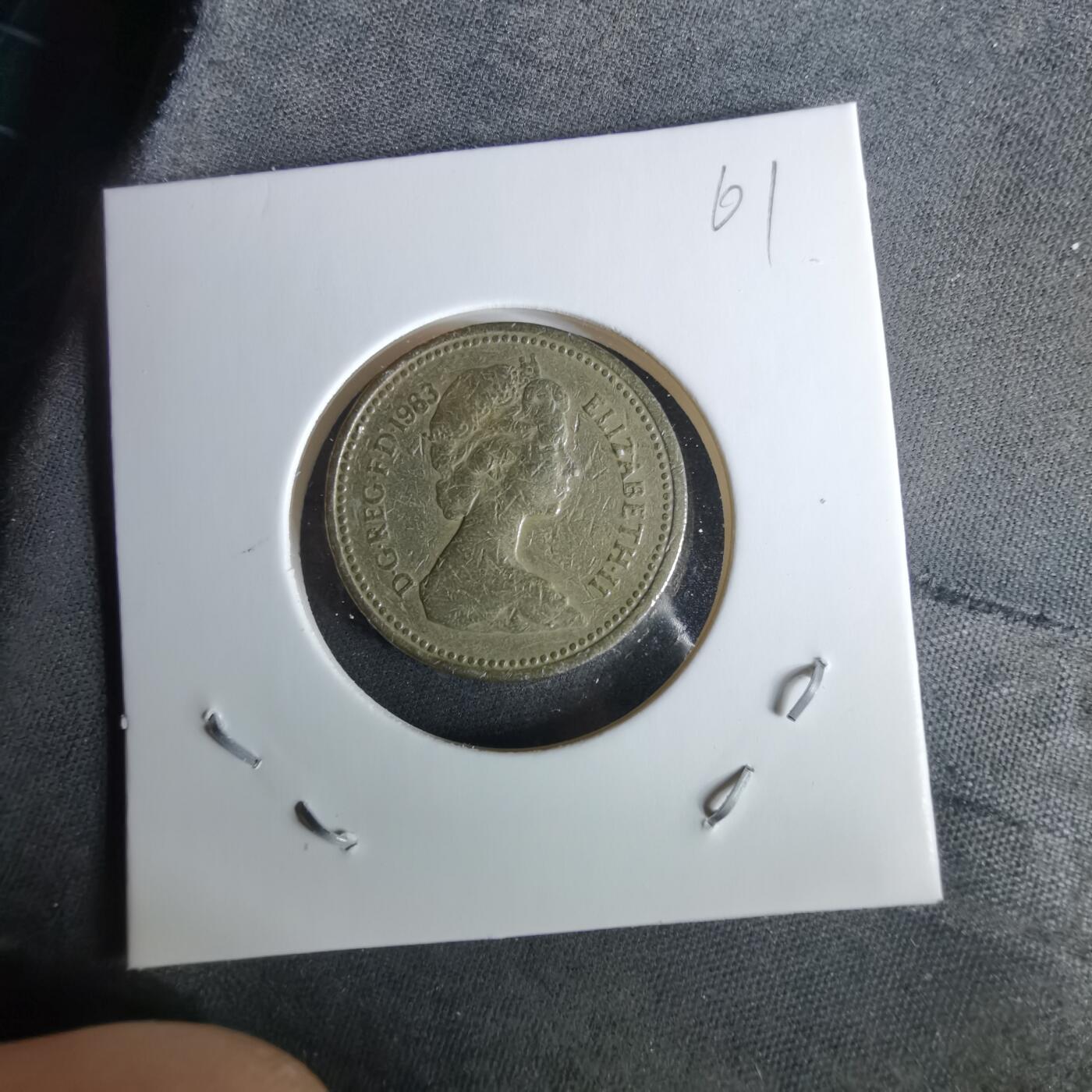 沼泽如烟--第989场 英国1983年一磅