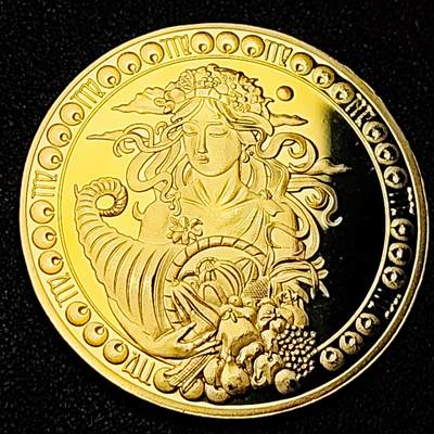 泉币菌-第181场- 精品福利场 - 纪念品 十二星座 40mm