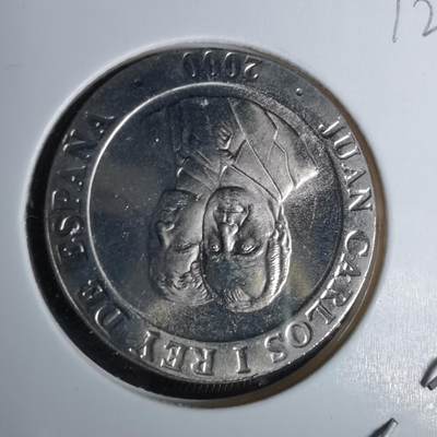 沼泽如烟--第989场 - 西班牙2000年25比塞塔纪念币