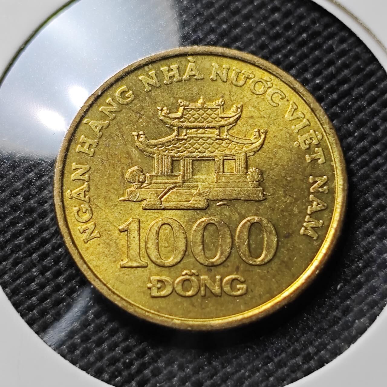 KK钱币收藏小铺  第394期  2月预留时间 周末发货 2003越南1000盾 好品