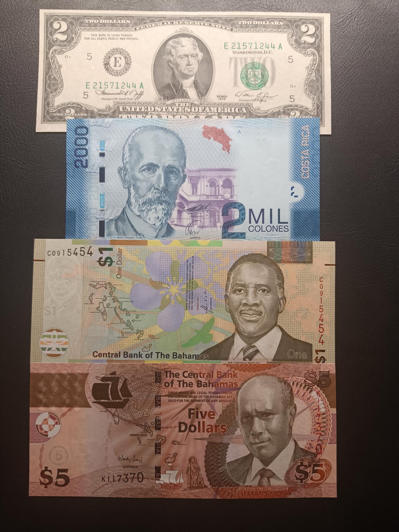 【年前末拍！】2026二月第二期，总216期 美洲纸币批量四张UNC—UNC-