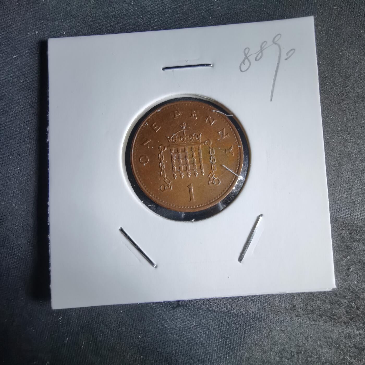 沼泽如烟--第988场 英国1995年1便士