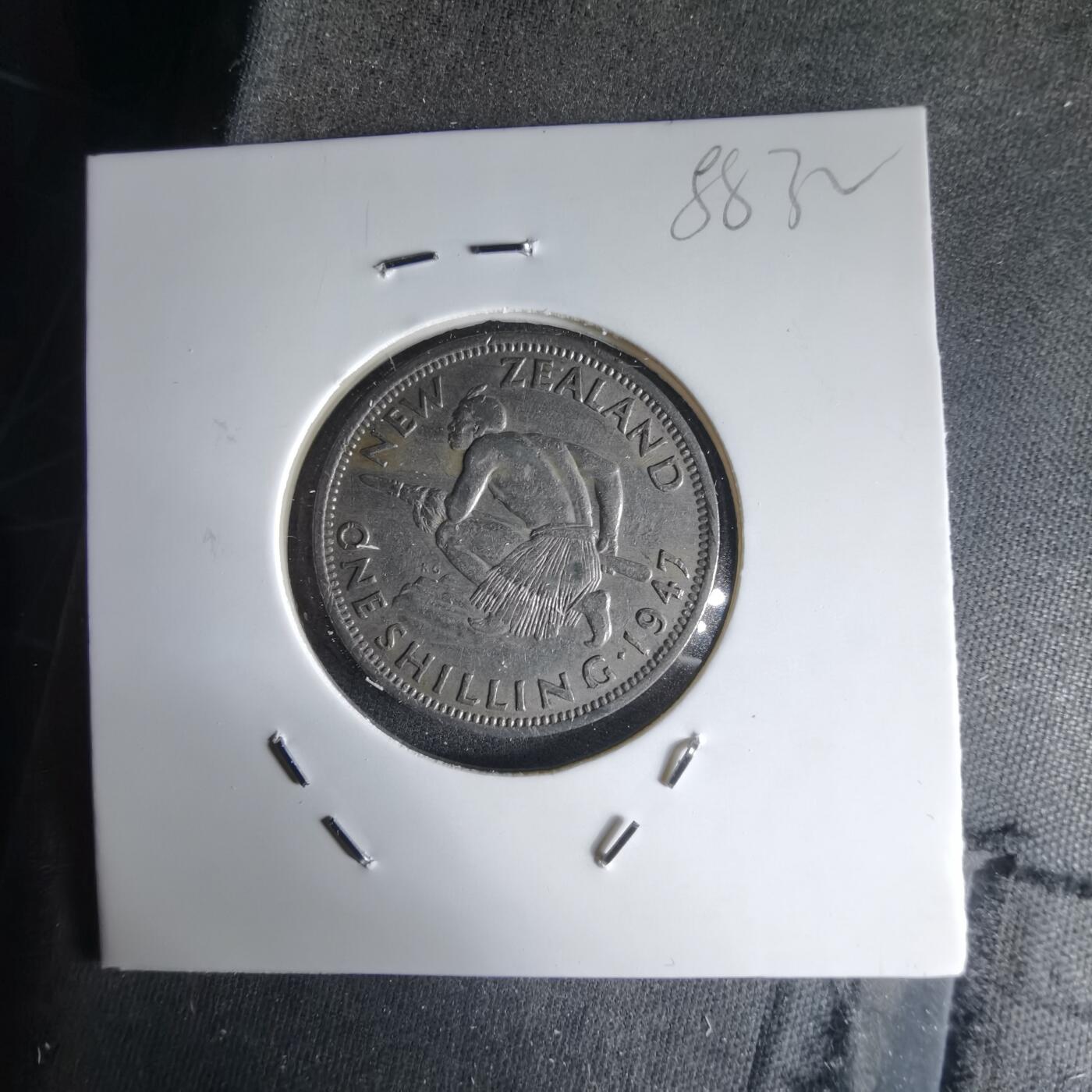 沼泽如烟--第988场 新西兰1947年1先令