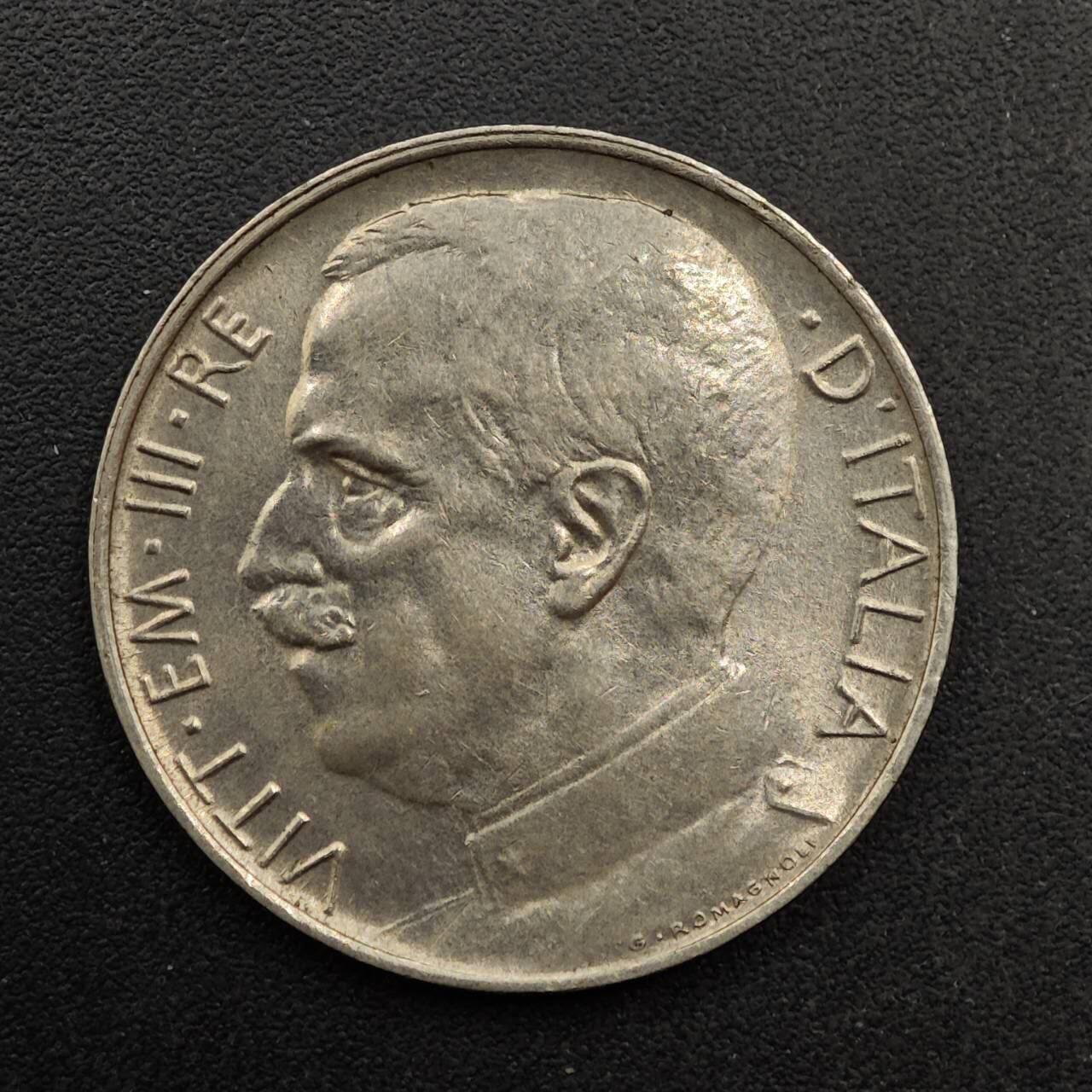  【淘币小摊】限时拍第八百六十六拍   散币场    年前最后一周之前预留8号9号全部发出请更换最新收货地址不方便收货的请勿参拍或者顺丰到付 意大利1921年50分镍币