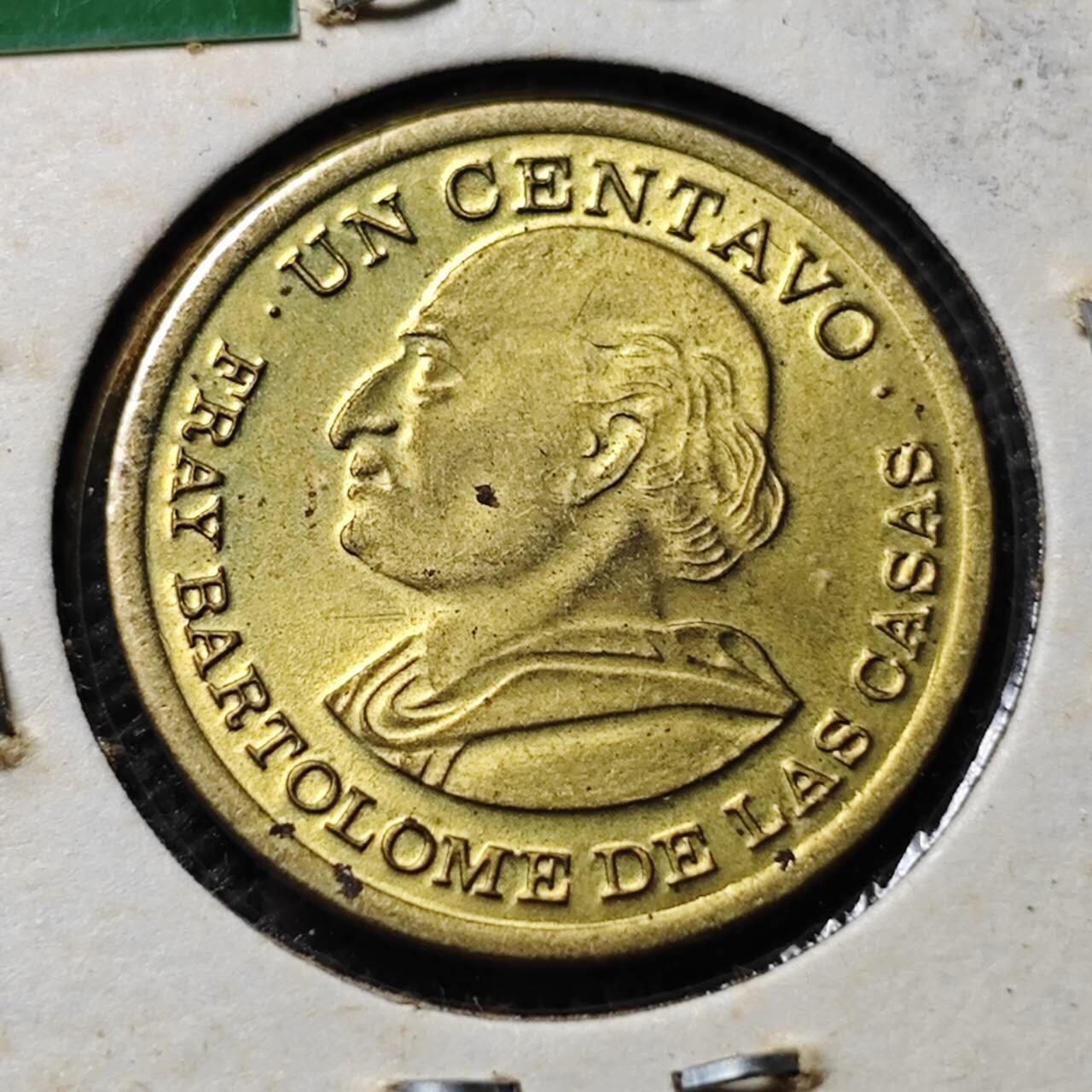 KK钱币收藏小铺  第394期  2月预留时间 周末发货 1972危地马拉1分 好品铜币