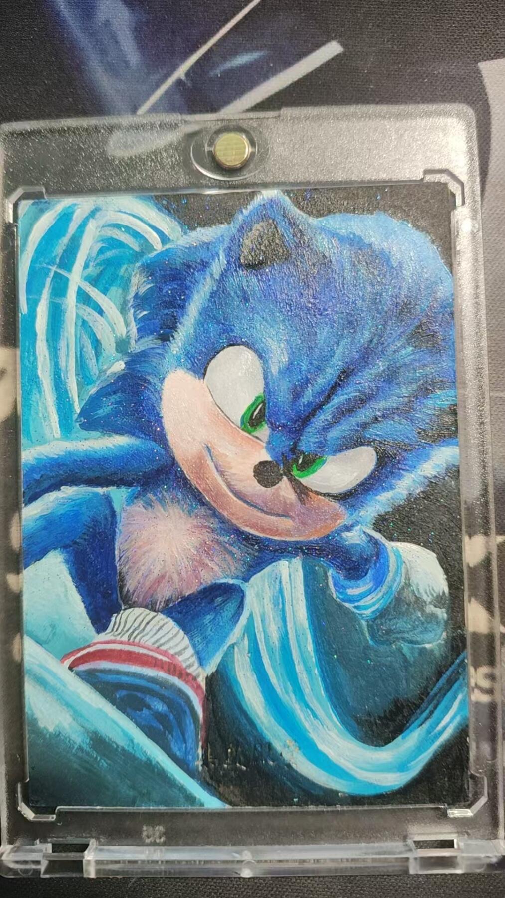 高端精品手绘--顶级画师：零叁--1/1--刺猬索尼克（顶级画工）