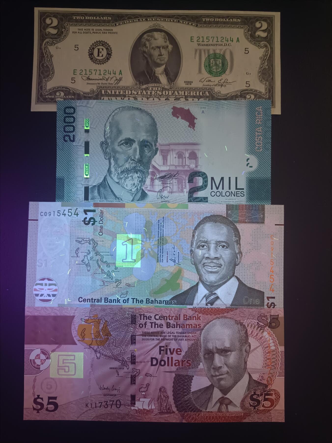 【年前末拍！】2026二月第二期，总216期 美洲纸币批量四张UNC—UNC-