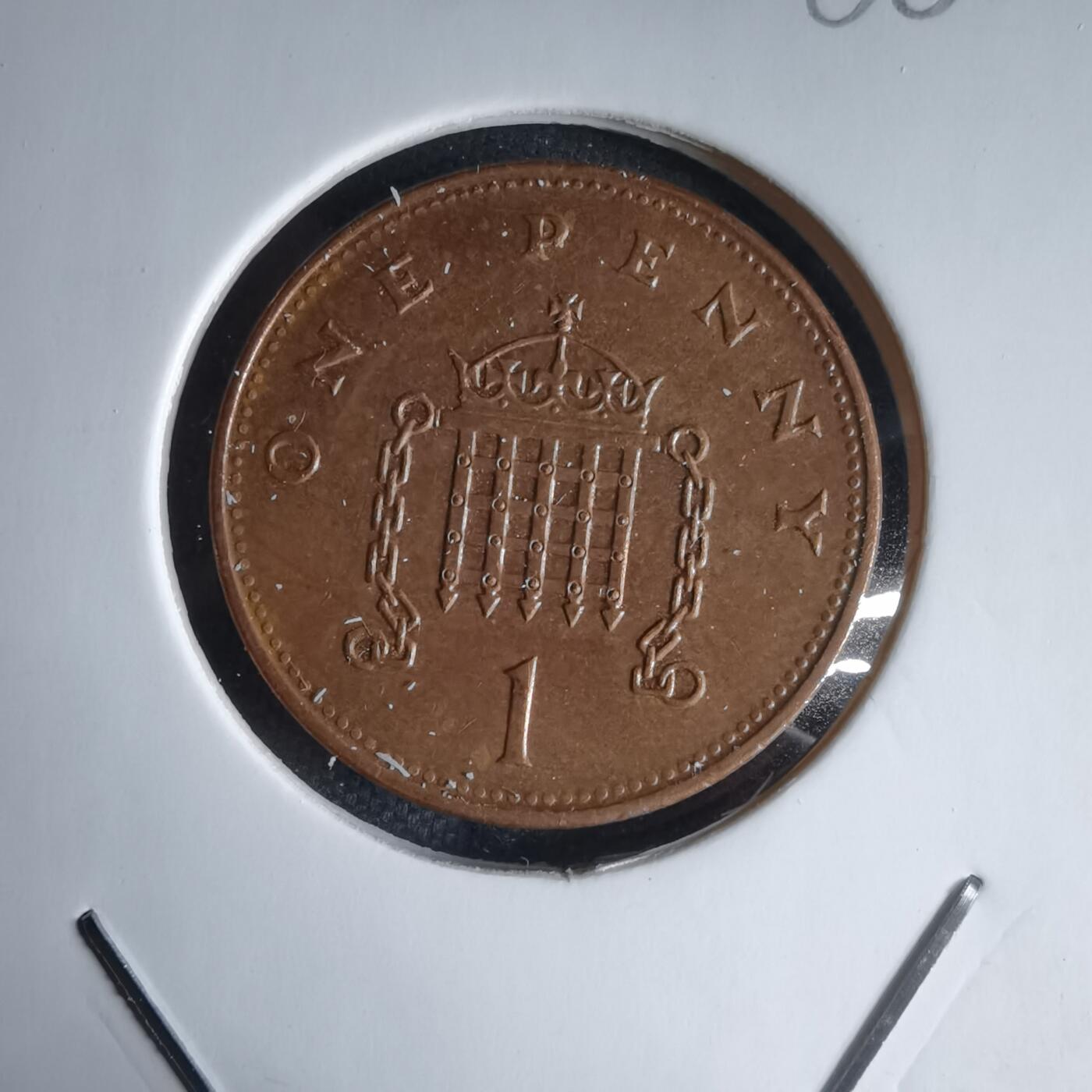 沼泽如烟--第988场 英国1994年1便士