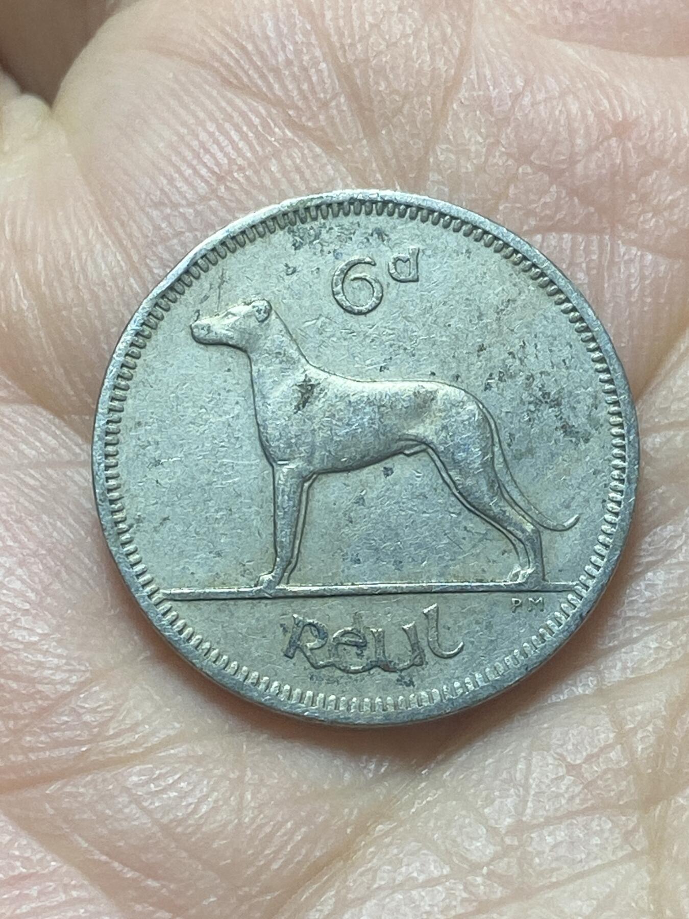 2026年第二十场(总第一百八十九场）外国好品散币场(免佣金) 爱尔兰🇮🇪1961年6便士(共和国时期第一套第二版)