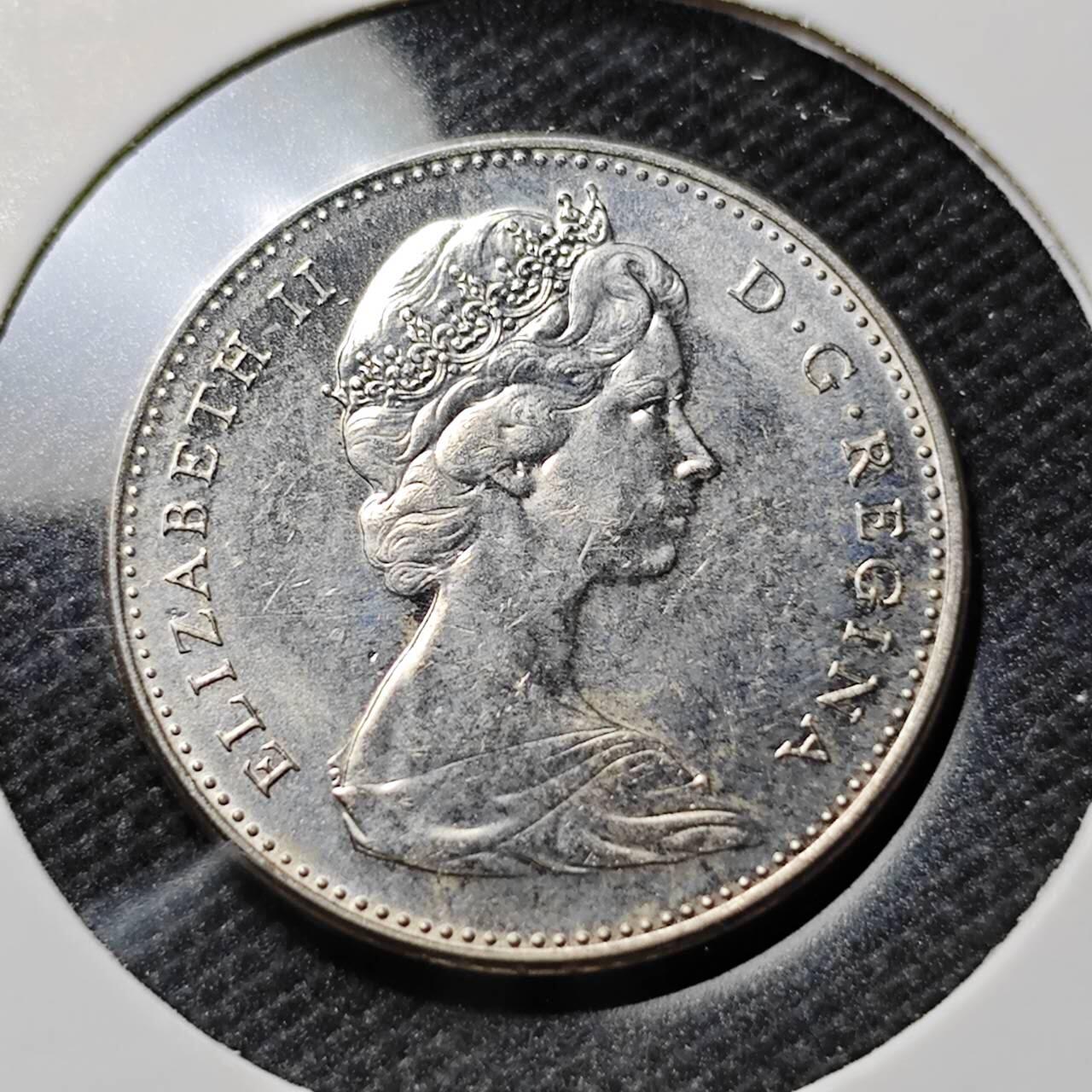 KK钱币收藏小铺  第394期  2月预留时间 周末发货  加拿大5分纪念币