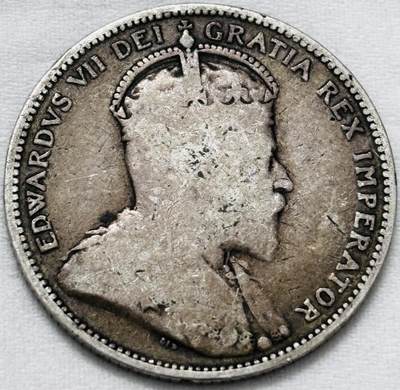 【金马踏春，泉马奔腾】2026 年新年贺岁场，（定于年初五接财神截拍）祝各位老板马到成功，马上有钱，愿岁岁平安喜乐顺遂 - 1910 年英属加拿大爱德华七世 25 分银币，独年份关门版 5.8 克 925 高银