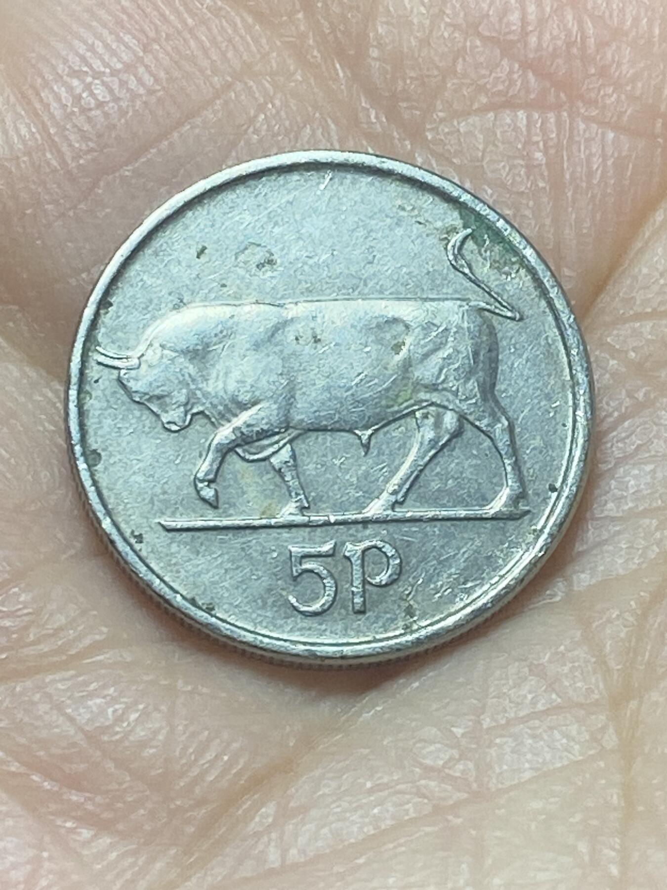 2026年第二十场(总第一百八十九场）外国好品散币场(免佣金) 爱尔兰🇮🇪1992年5便士(共和国时期第二套第二版，小尺寸版，首发年)