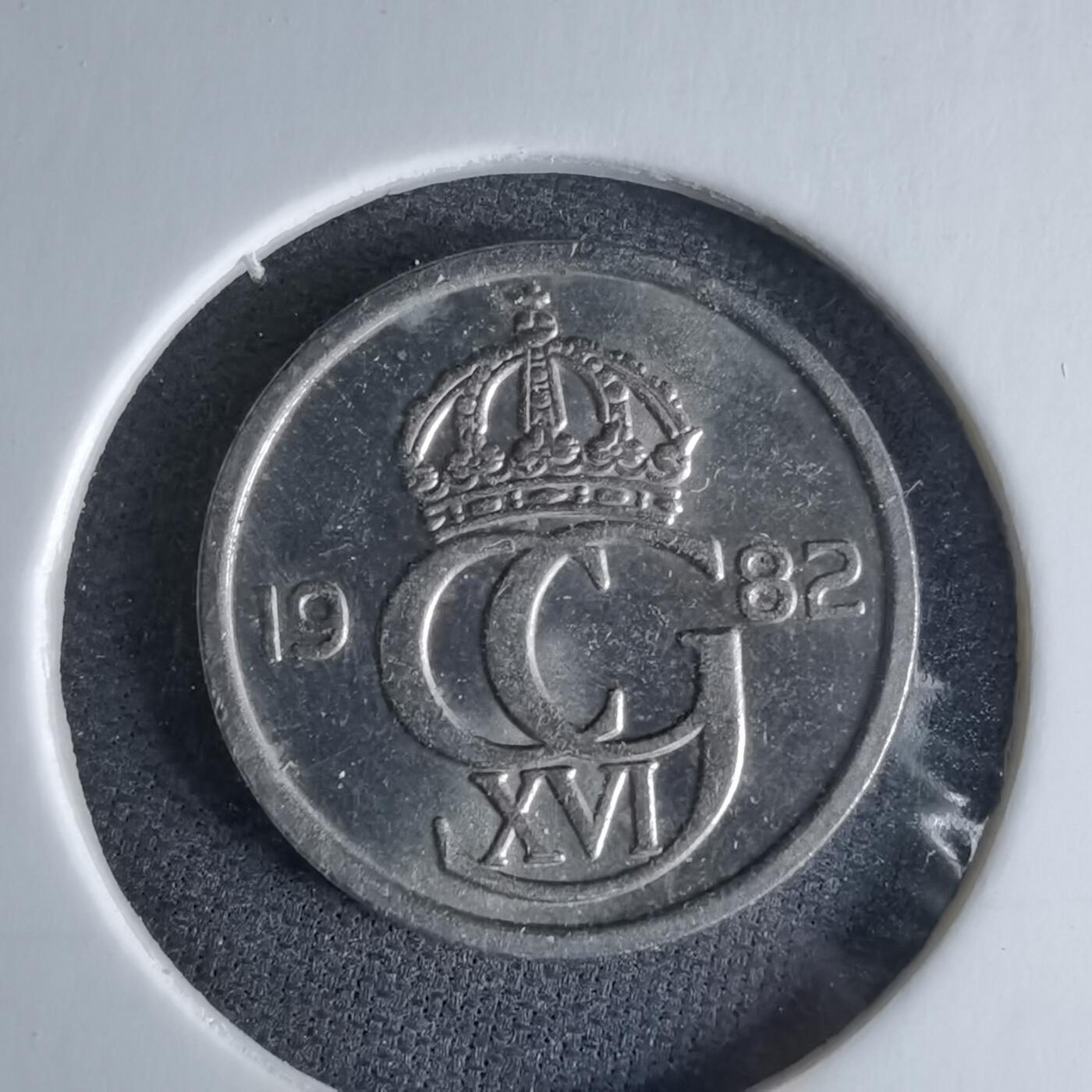 沼泽如烟--第989场 瑞典1982年25欧尔