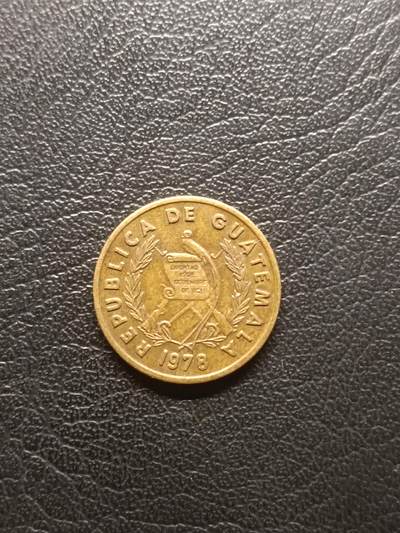 荟藏特别场次第一期——“社长的钢镚堆” - 危地马拉1978年1分 哥伦布 第一版铭文 黄铜制