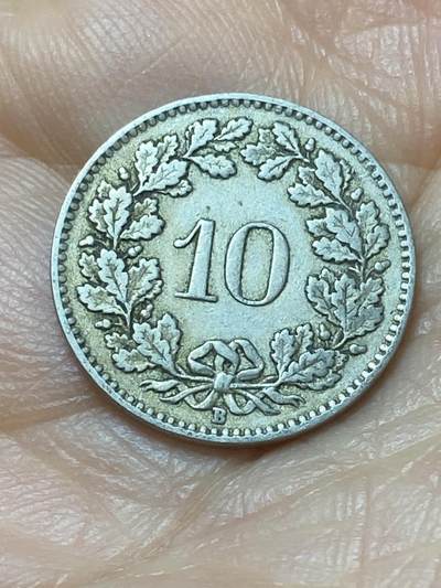 2026年第二十场(总第一百八十九场）外国好品散币场(免佣金) - 瑞士🇨🇭1925年10拉彭(第二版，B标伯尔尼造)