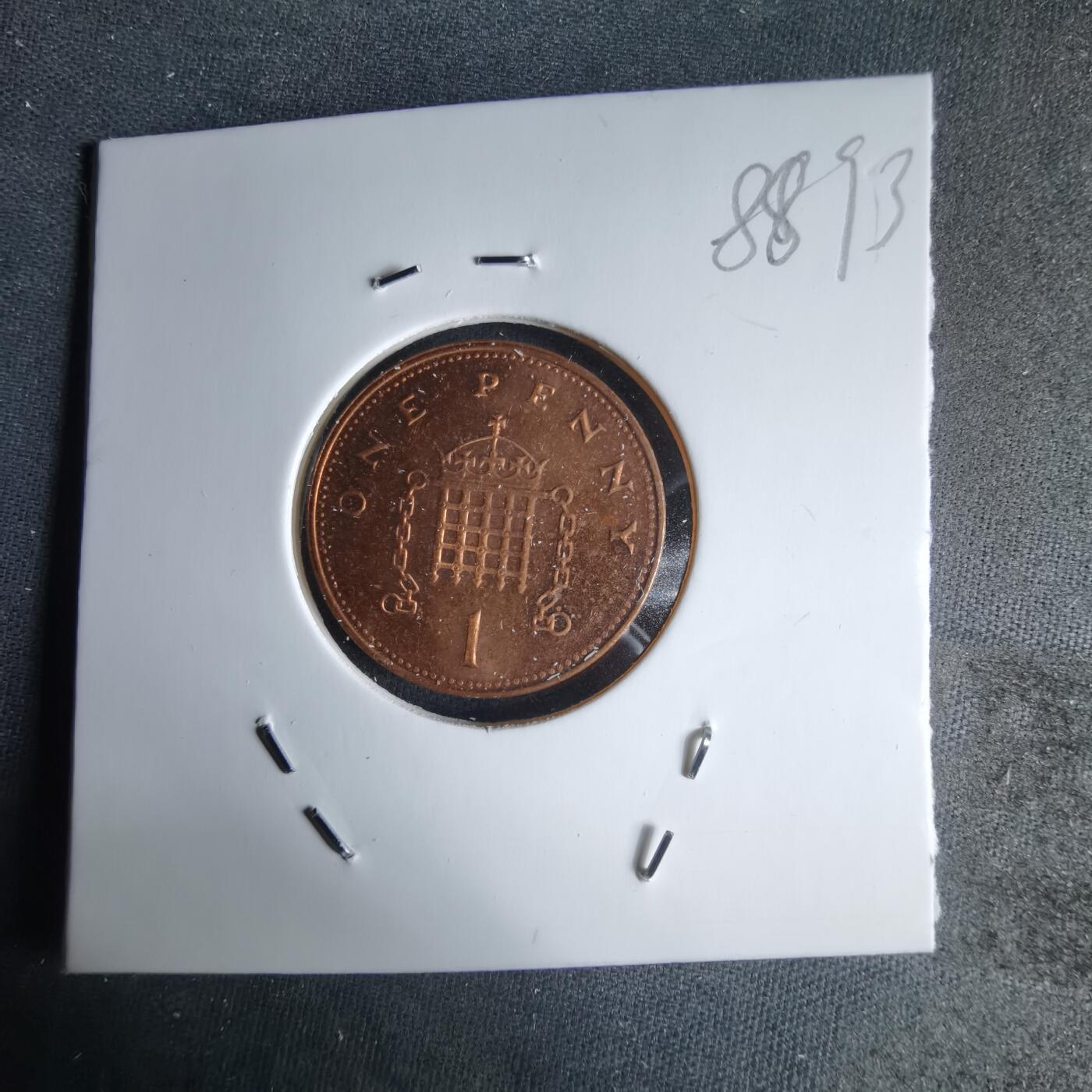 沼泽如烟--第988场 英国2000年1便士