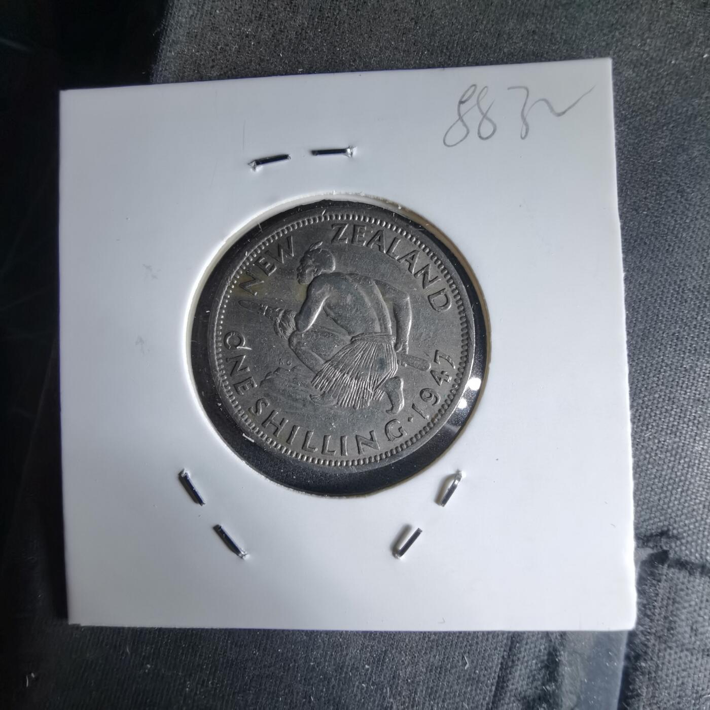 沼泽如烟--第988场 新西兰1947年1先令