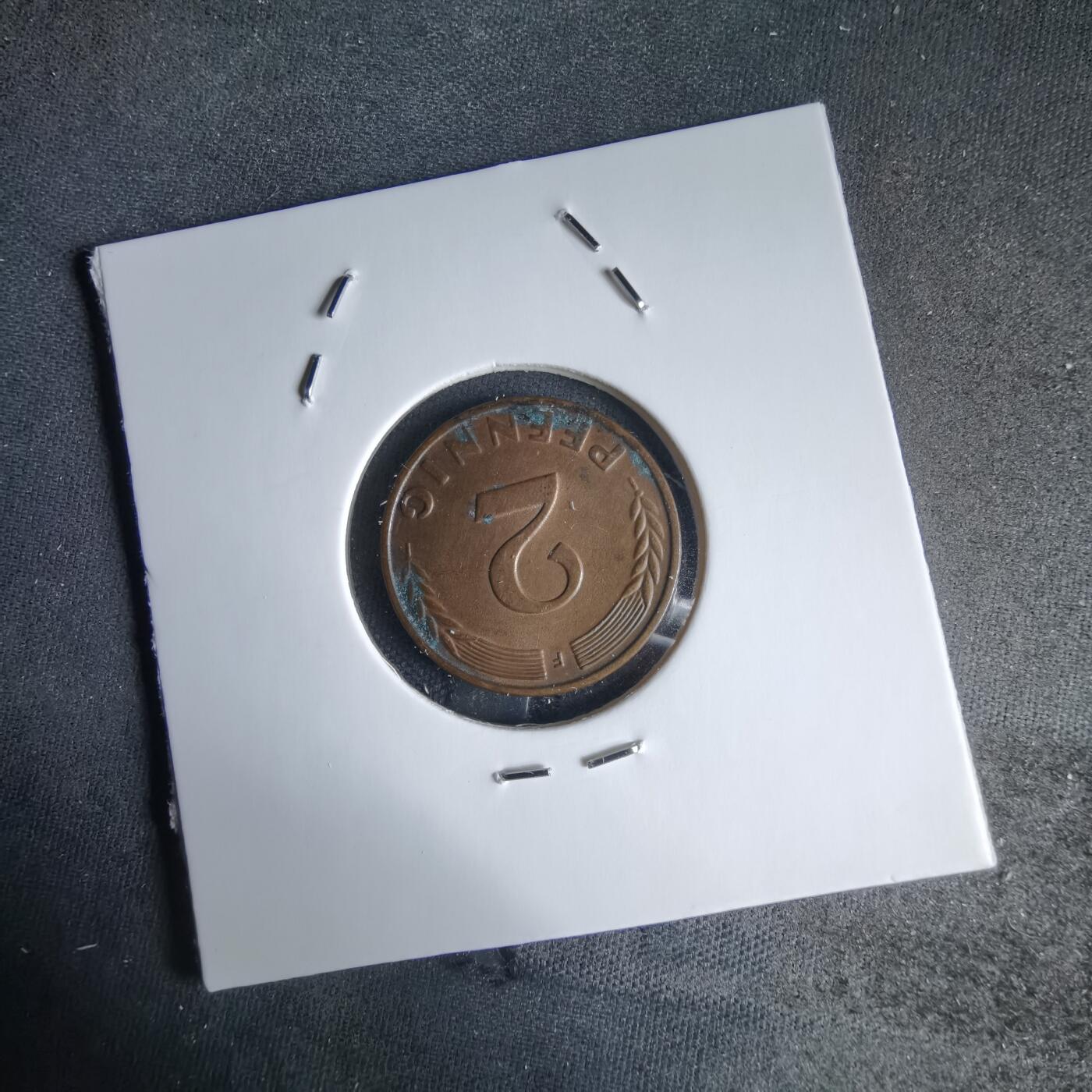 沼泽如烟--第988场 德国1966年2芬尼