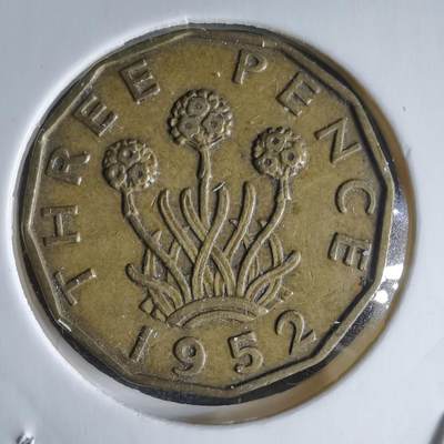 沼泽如烟--第988场 - 英国1952年3便士